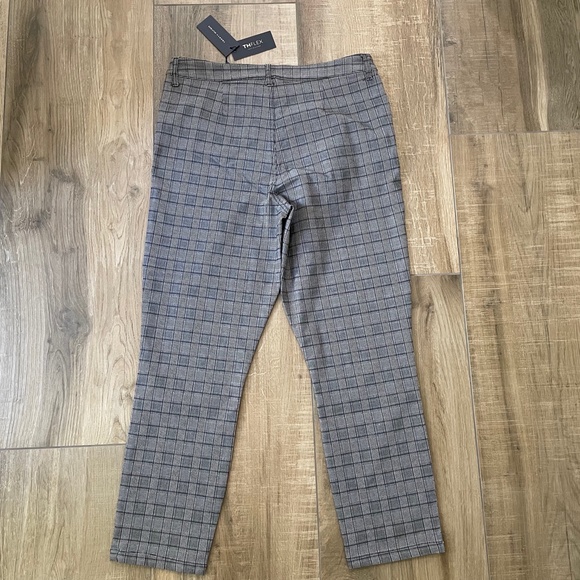 Tommy Hilfiger The Flex Plaid Patterned Ankle Pants 14 - Picture 4 of 12